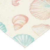 素朴沿岸 – 貝類、ヒトデ、リーフ(22) テーブルクロス (アングル)