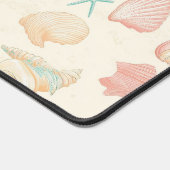 素朴沿岸 – 貝類、ヒトデ、リーフ(22) デスクマット (コーナー)