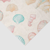 素朴沿岸 – 貝類、ヒトデ、リーフ(22) 薄葉紙 (詳細)