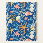 素朴沿岸 – 貝類、ヒトデ、リーフ(26) プランナー手帳 (裏面)