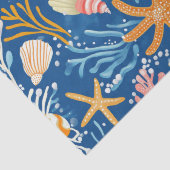 素朴沿岸 – 貝類、ヒトデ、リーフ(26) 薄葉紙 (詳細)