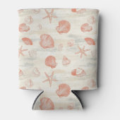 素朴沿岸 – 貝類、ヒトデ、リーフ(29) 缶クーラー (正面)