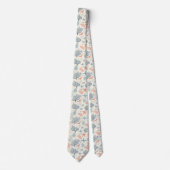 素朴沿岸 – 貝類、ヒトデ、リーフ(35) ネクタイ (正面)