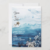 素朴海結婚式招待状 招待状 (正面)