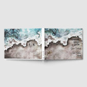 素朴海 |ビーチ先結婚式 ゲストブック (全面)