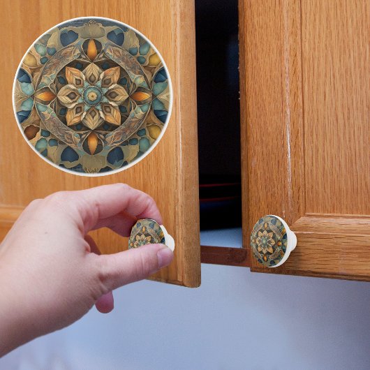 素朴消色の色パターン セラミックノブ