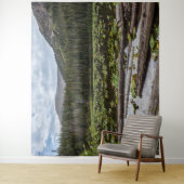 素朴湖//リリーポンドグリーン葉 タペストリー (インサイチュ)