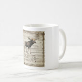 素朴爪、 ネイルエッジウッド歩くムース コーヒーマグカップ (正面右)