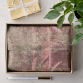 素朴牛スカル茶色ベージュグランジ感 薄葉紙 (ギフト)