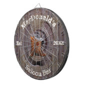 素朴牧場をテーマにしたサロンバーダーツボード ダーツボード (正面右)