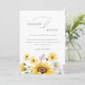 素朴王室の青いオピュレ結婚ンス 招待状 (スタンド正面)