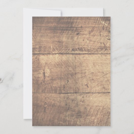 素朴男の赤ちゃんベビーシャワー招待状 招待状 (裏面)