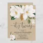 素朴男女兼用フローラ 招待状 (正面/裏面)