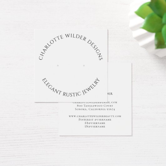 素朴異教のウィッカ信者星形五角形ジュエリーイヤリング (デスク)