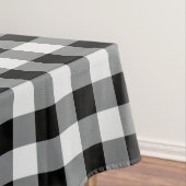 素朴白黒バッファローチェック格子模様 テーブルクロス (インサイチュ)