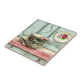 素朴皿のクール手工芸イラストレーション タイル (側面)