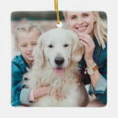 素朴石板悔やみや弔慰引用文記念 セラミックオーナメント (正面)