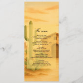 素朴砂漠南西テラコッタ結婚ズ プログラム (正面)