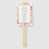 素朴砂漠結婚の授賞式 ハンドファン (裏面)