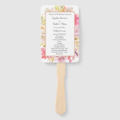 素朴砂漠結婚の授賞式 ハンドファン (正面)