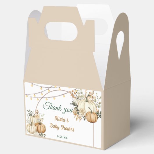 素朴秋かぼちゃお願い箱 フェイバーボックス (オープン)