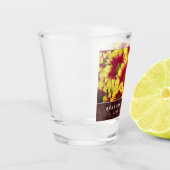 素朴秋のひまわり結婚は ショットグラス (左)