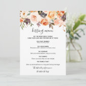 素朴秋のエレガントフローラキスをするメニュー (スタンド正面)