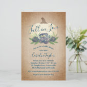 素朴秋インラブブルーフローラブライダルシャワー (スタンド正面)