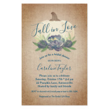 素朴秋インラブブルーフローラブライダルシャワー