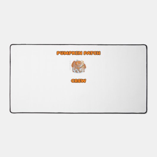 素朴秋オータムカボチャ離れンフローラクラシック デスクマット (正面)