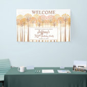 素朴秋ツリーズテラコッタ70thバースデーパーティー 横断幕 (トレードショー)