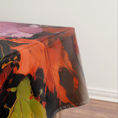 素朴秋パンプキンカラフル紅葉 テーブルクロス (インサイチュ)