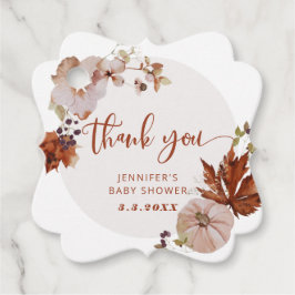 素朴秋パンプキ感謝していンユーラベル フェイバータグ