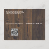 素朴秋フェアリーのラ葉イトとは日付を保存 案内ポストカード (裏面)