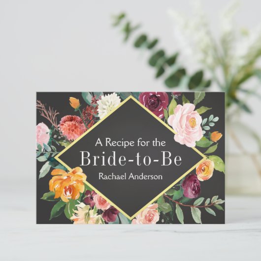 素朴秋フローラお気に入りのレシピカード (スタンド正面)