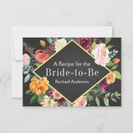 素朴秋フローラお気に入りのレシピカード