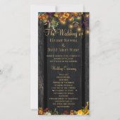 素朴秋フローラ金ゴールドス結婚クリプト式 (正面)