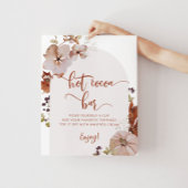 素朴秋ホットココアバーポスター ポスター