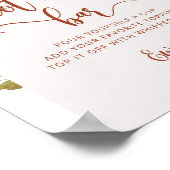 素朴秋ホットココアバーポスター ポスター (角)