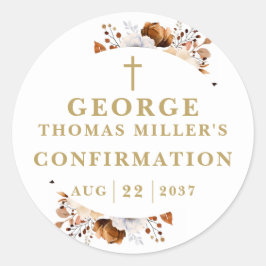 素朴秋ボホ植物確モダン認 ラウンドシール