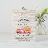 素朴秋国ストリングライトブライダルシャワー 招待状 (スタンド正面)