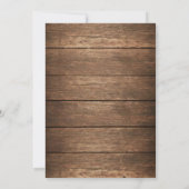 素朴秋引っ越し祝いパーティー招待状 招待状 (裏面)