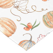 素朴秋水彩風水模様 ロングテーブルランナー (コーナー)