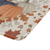 素朴秋秋かぼちゃワイルドフラワー離れズ カッティングボード (角)