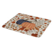 素朴秋秋かぼちゃワイルドフラワー離れズ カッティングボード (角)