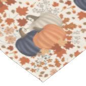 素朴秋秋かぼちゃワイルドフラワー離れズ テーブルクロス (アングル)