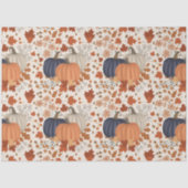 素朴秋秋かぼちゃワイルドフラワー離れズ 薄葉紙 (正面)