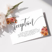 素朴秋秋フローラ結婚披露宴 エンクロージャーカード