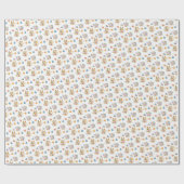 素朴秋紅葉 ラッピングペーパー (フラット)