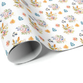 素朴秋紅葉 ラッピングペーパー (ロールコーナー)